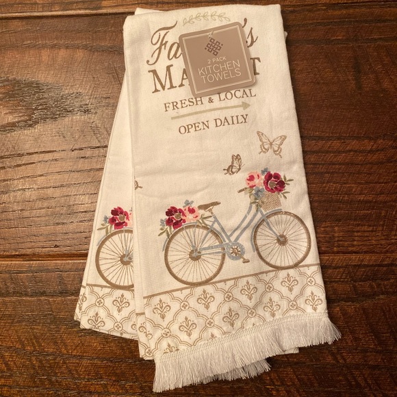 Bicycle Decor Bundle, Bicycle Wood Sign Enjoy The Ride Wall & Hello Spring Decor - Picture 2 of 16